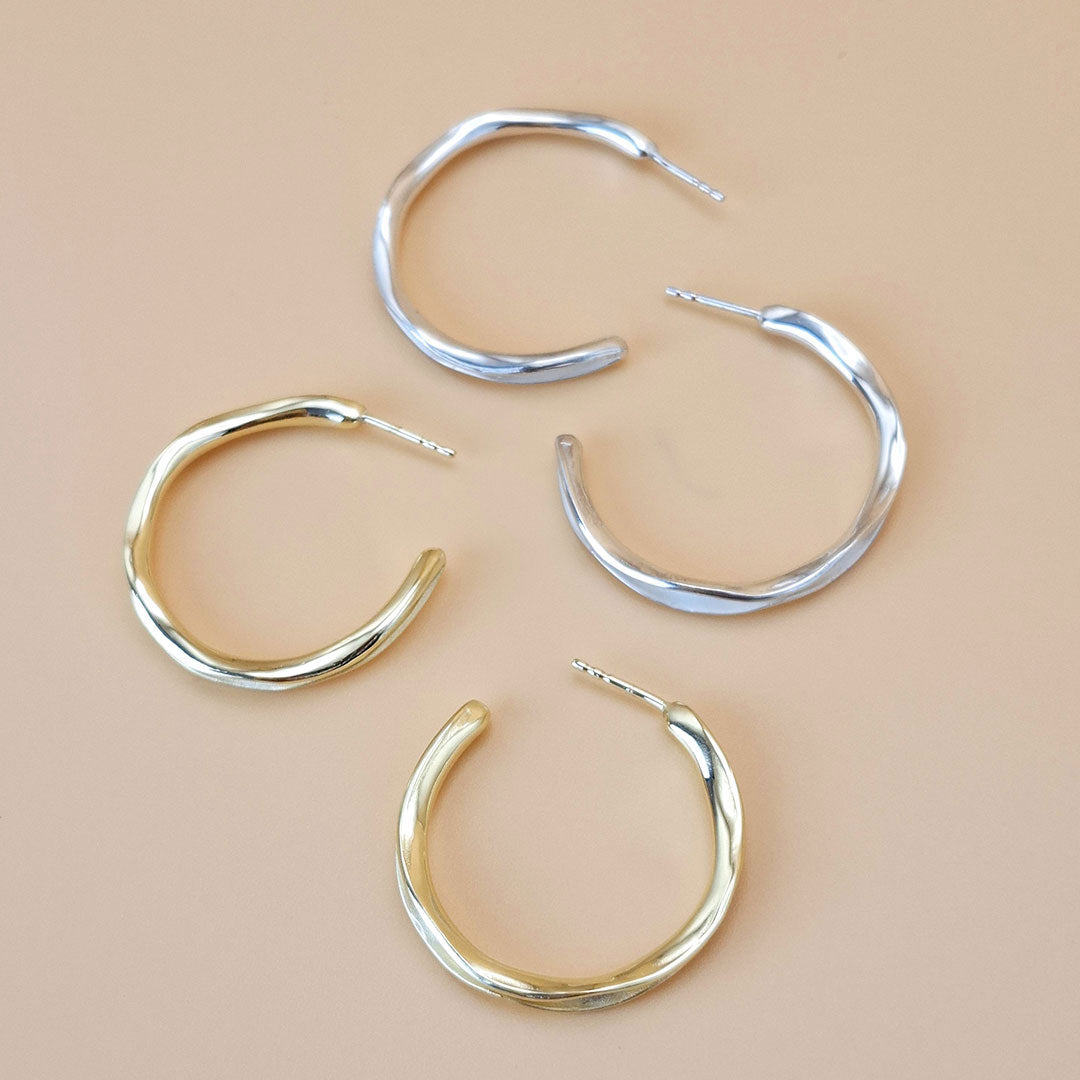 Seaweed earrings