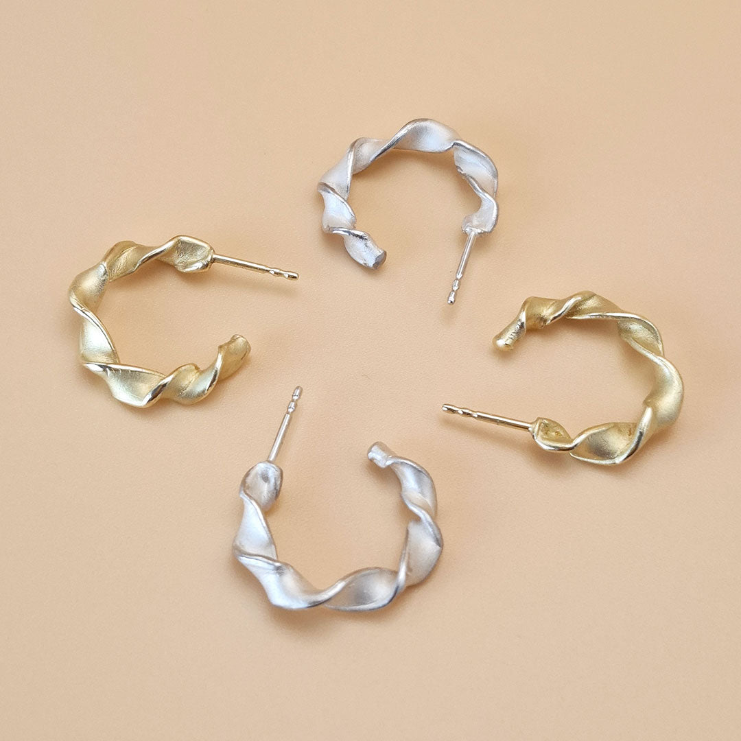 Twist earrings